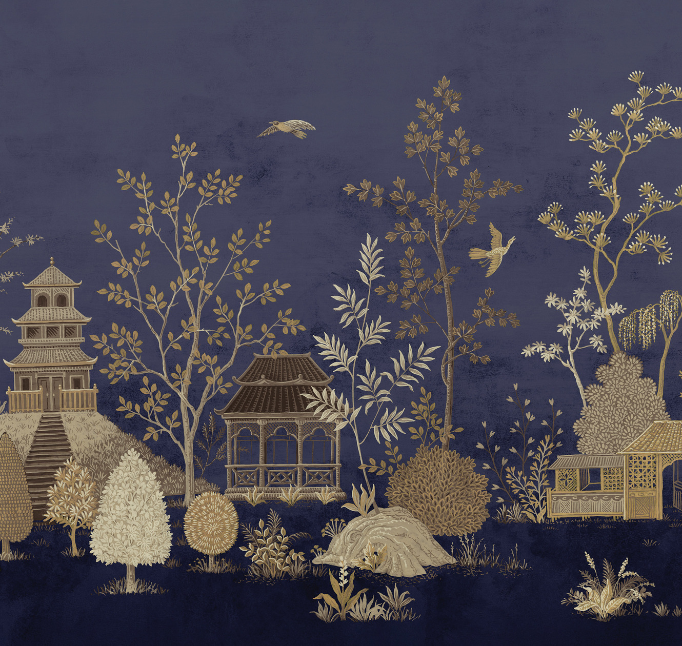 Панно Loymina Панорама Сад уединения PNR6 021 3×1